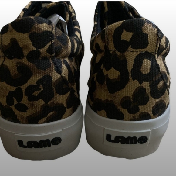 Lamo Amelie Cheetah Animal Print Fashion Platform Sneakers Size 9 NIB - Picture 4 of 9